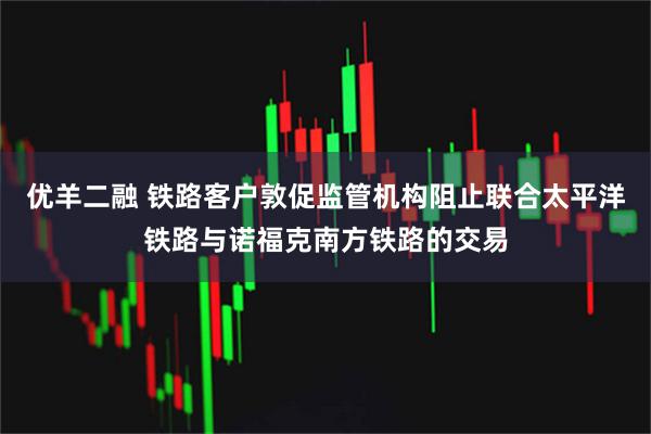 优羊二融 铁路客户敦促监管机构阻止联合太平洋铁路与诺福克南方铁路的交易
