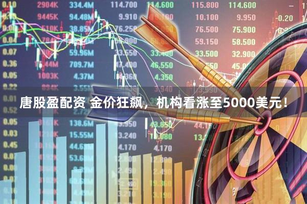 唐股盈配资 金价狂飙，机构看涨至5000美元！